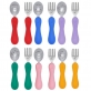 MARCUS & MARCUS EASY GRIP SPOON & FORK SET