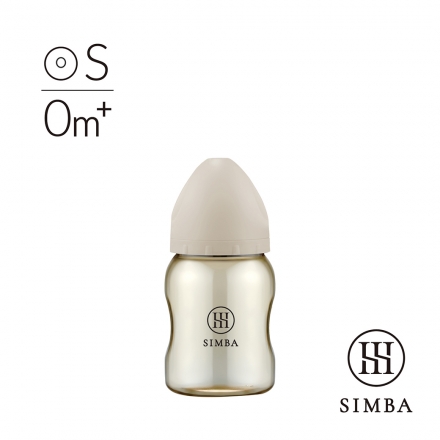 SIMBA Allonge PPSU Wide Neck Bottle (200ml / 7oz) Round Hole S Teat
