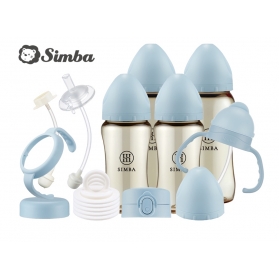 SIMBA Allonge Accessories for PPSU Feeding Bottle (Handle, Straw, Cap, Lid, Spout)
