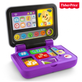 Fisher Price Laugh & Learn® Click & Learn Laptop (Color & Shapes, Alphabet, Counting, Songs)