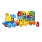 Mega Bloks ABC Musical Train Big Building Lego Blocks 50pcs Playset