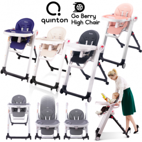 Quinton Go Berry Multifunction High Chair (1 Year Warranty) Foldable Buffet Highchair