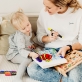 Joan Miro Jar Melo Washable Silky Crayon (12ct) Non Toxic Twistable Large Baby Coloring Crayons