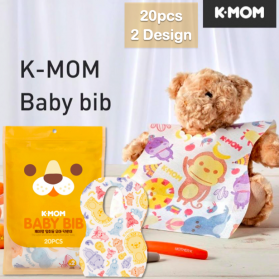 KMOM (MOTHER-K) Disposable Baby Bib (20pcs /pack)