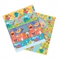 Marcus & Marcus Reversible Rollable Playmat (180x150x1cm) Come With Storage Easy Carry Bag- Dream