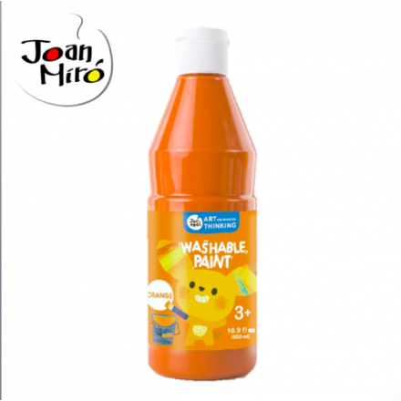 Joan Miro Washable Kids Finger Paint Big Bottle 500ml