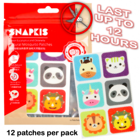 Snapkis Natural Mosquito Patch Mosquito & Insect Repellent Stickers