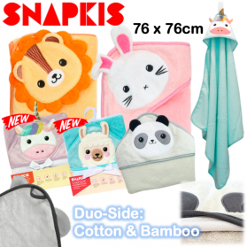 Snapkis 2-Sided Hooded Apron Towel