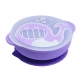 Marcus & Marcus Silicone Self Feeding Suction Bowl with Lid (450ml)