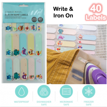 Marcus & Marcus Personalized Name Labels (40 Stickers)