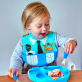 Marcus & Marcus Creative Play Wide Coverage Silicone Bib - The Little Chef & The Little Pilot