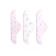 Infancie 3 Pack Bamboo Face Washers (25x25cm) Face Washcloth Handkerchief