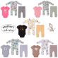 Infancie Mother's Choice Baby 3pcs Set Babygrower, Bodysuit & Leggings