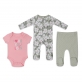 Infancie Mother's Choice Baby 3pcs Set Babygrower, Bodysuit & Leggings