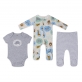 Infancie Mother's Choice Baby 3pcs Set Babygrower, Bodysuit & Leggings