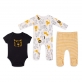 Infancie Mother's Choice Baby 3pcs Set Babygrower, Bodysuit & Leggings