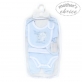 Infancie Mother's Choice 5pcs Starter Set (Babygrower, Bodysuit, Bib, Mittens & Hat)