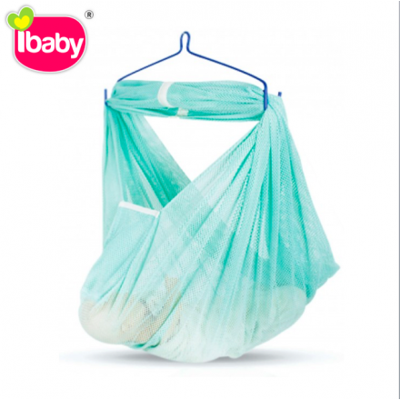 I-Baby Spring Cot Baby Cradle Net Sarung Kain Sarong Buaian Bayi