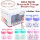 Autumnz Wide Neck Breastmilk Storage Bottles *5oz* (4 btls) Breastfeeding Breast Milk