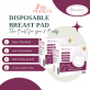 Autumnz Deluxe Disposable Breast Pad (36 Pcs) with Lovely Lace Trim