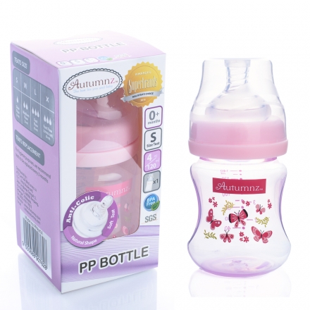 Autumnz PP Wide Neck Feeding Bottle (4oz/120ml)