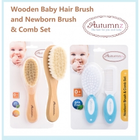 Autumnz Baby Hair Brush & Comb Set