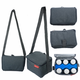 Autumnz BB Fun Foldaway Cooler Bag (Cool Grey) Breastmilk Storage Cooling Bag