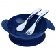 Autumnz Baby Suction Bowl with Spoon & Fork Set