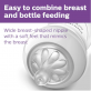 Philips Avent Natural Bottle (4OZ/125ML) Natural 2.0 Newborn Anti Colic Feeding Bottles