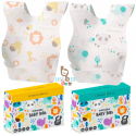 Marcus & Marcus Disposable Baby Bib (20pcs) Individual Packing