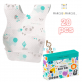 Marcus & Marcus Disposable Baby Bib (20pcs) Individual Packing