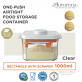 Autumnz One-Push Airtight Powder & Food Storage Container with Spoon & Scraper