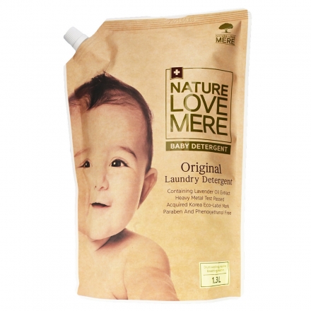 Nature Love Mere Baby Laundry Clothes Detergent & Softener (1300ml)