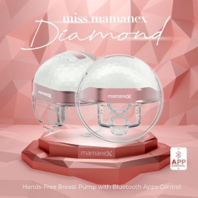 Miss Mamanex Diamond Bluetooth Wearable Breastpump (2 Years Warranty) WIRELESS HANDS FREE CUP BREAST PUMP