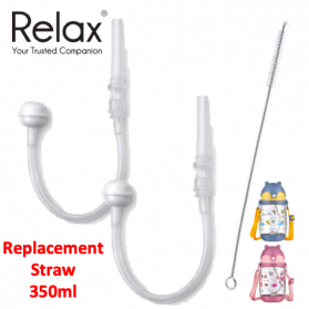 RELAX [REPLACEMENT STRAWS] for 350ml TRITAN KIDS WATER BOTTLE