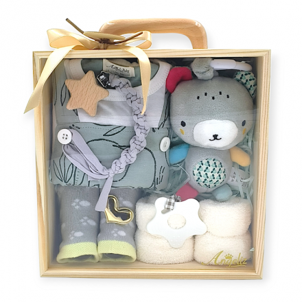 Angeliz Joyful Mobile Set 8 pcs Newborn Baby Hamper Gift Set