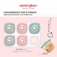 Samu Giken Baby Food Container Air Tight Storage Box Set (6 Pcs)