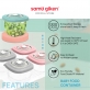 Samu Giken Baby Food Container Air Tight Storage Box Set (6 Pcs)