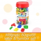 The Learning Journey Magnetic Letters & Numbers 80 mini pieces Portable Play