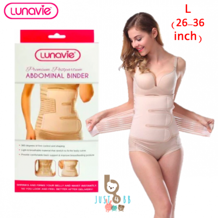 Lunavie Premium Postpartum Abdominal Belly Binder