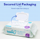 Hoppi Baby Natural Wet Wipes (80 sheet x 3pack) with Cap