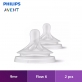 Philips Avent Natural Response (2pcs/pack) Anti Colic Bottle Nipple Twin