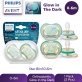 Philips Avent ultra air Nighttime Pacifier (2pcs) Glow in the Dark Soother (0-6m)