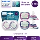 Philips Avent ultra air Nighttime Pacifier (2pcs) Glow in the Dark Soother (6-18m)