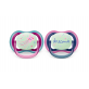 Philips Avent ultra air Nighttime Pacifier (2pcs) Glow in the Dark Soother (6-18m)
