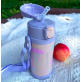 Marcus & Marcus Straw & Spout Insulated Water Bottle (350ml) - Pink