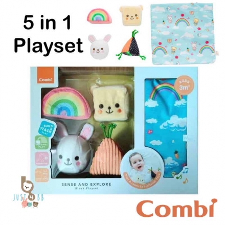 Combi Baby Sense & Explore Block Playset (3m+)