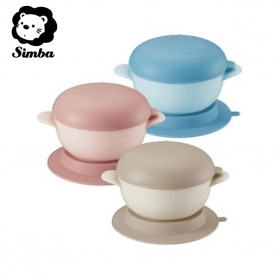 Simba It's Yummy Burger Bowl (200ml) Suction Base with Cover