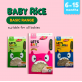 Gnubkins Baby Natural Rice Grains (Basic Range)