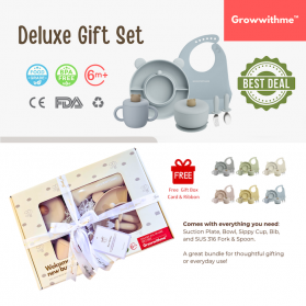 Growwithme Deluxe Feeding Gift Set